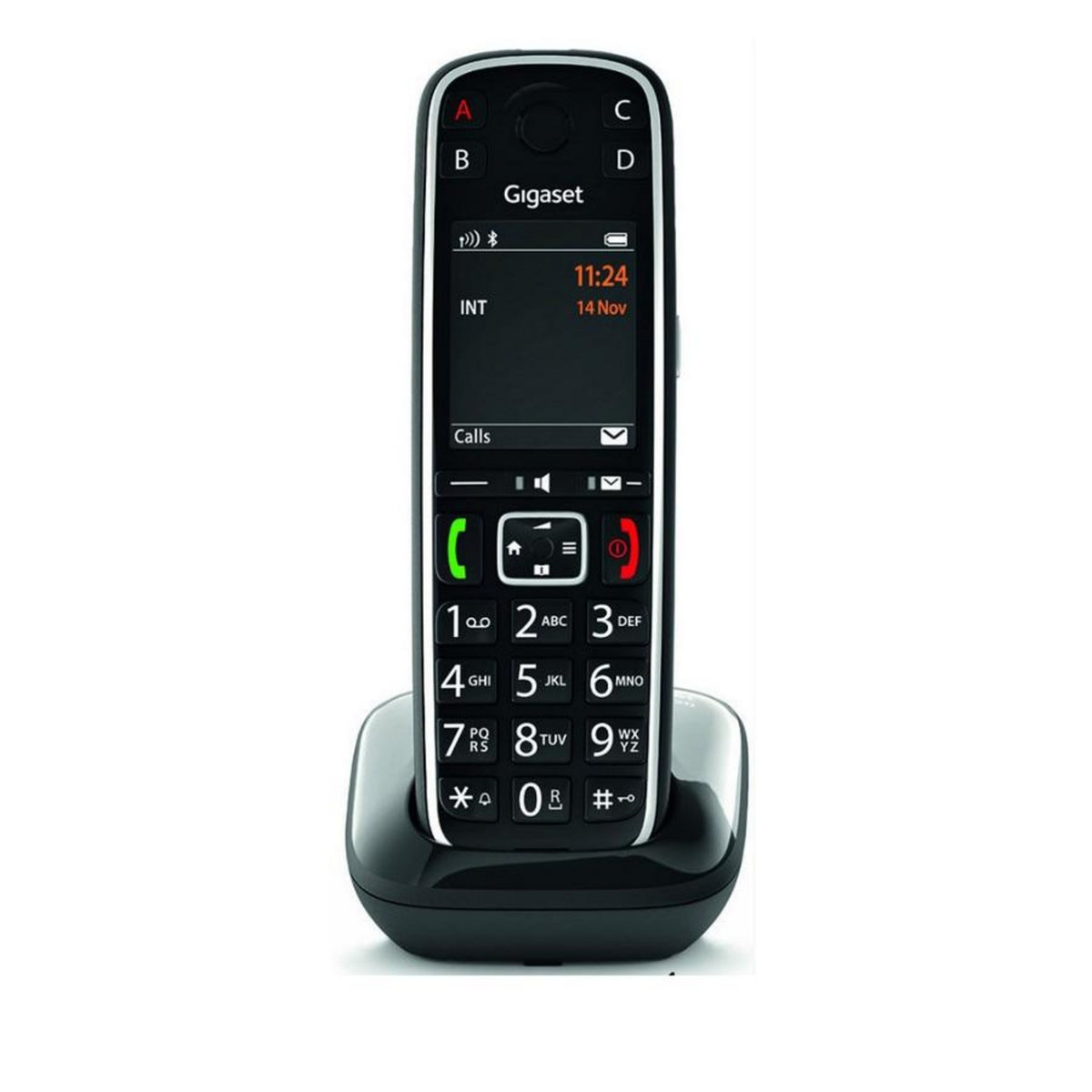 GIGASET Téléphone sans fil dect noir - gigae720noir