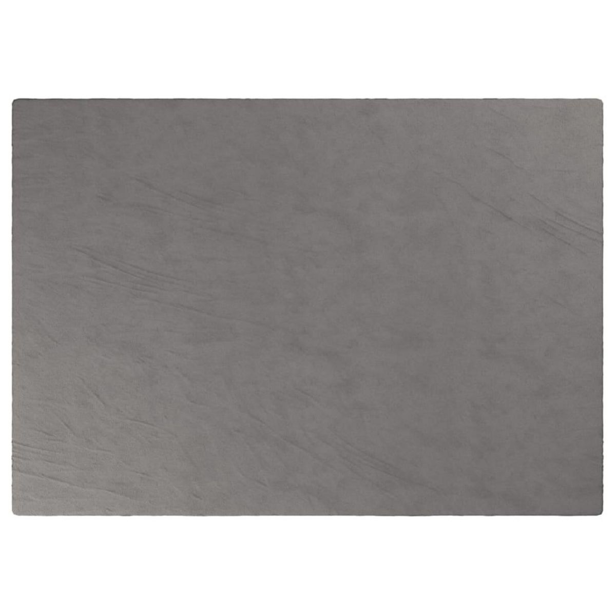 VIDAXL Couverture lestee avec housse Gris 155x220 cm 7 kg Tissu