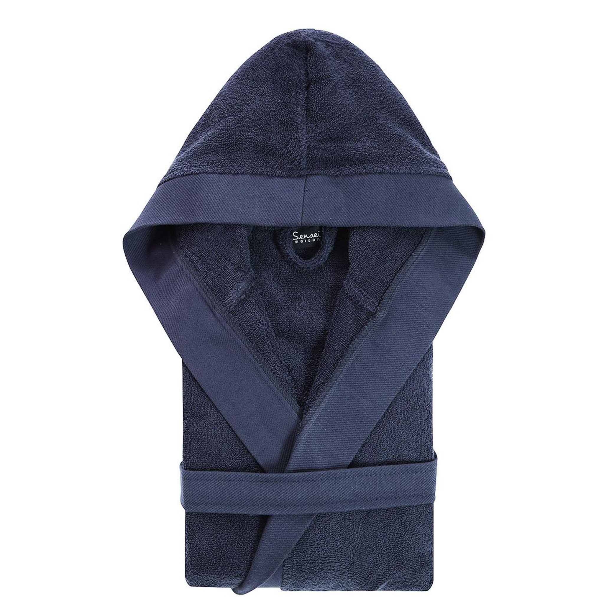 Voir la diapositive 4 : Sensei Maison Peignoir mixte à capuche uni 420 g/m² BOXER