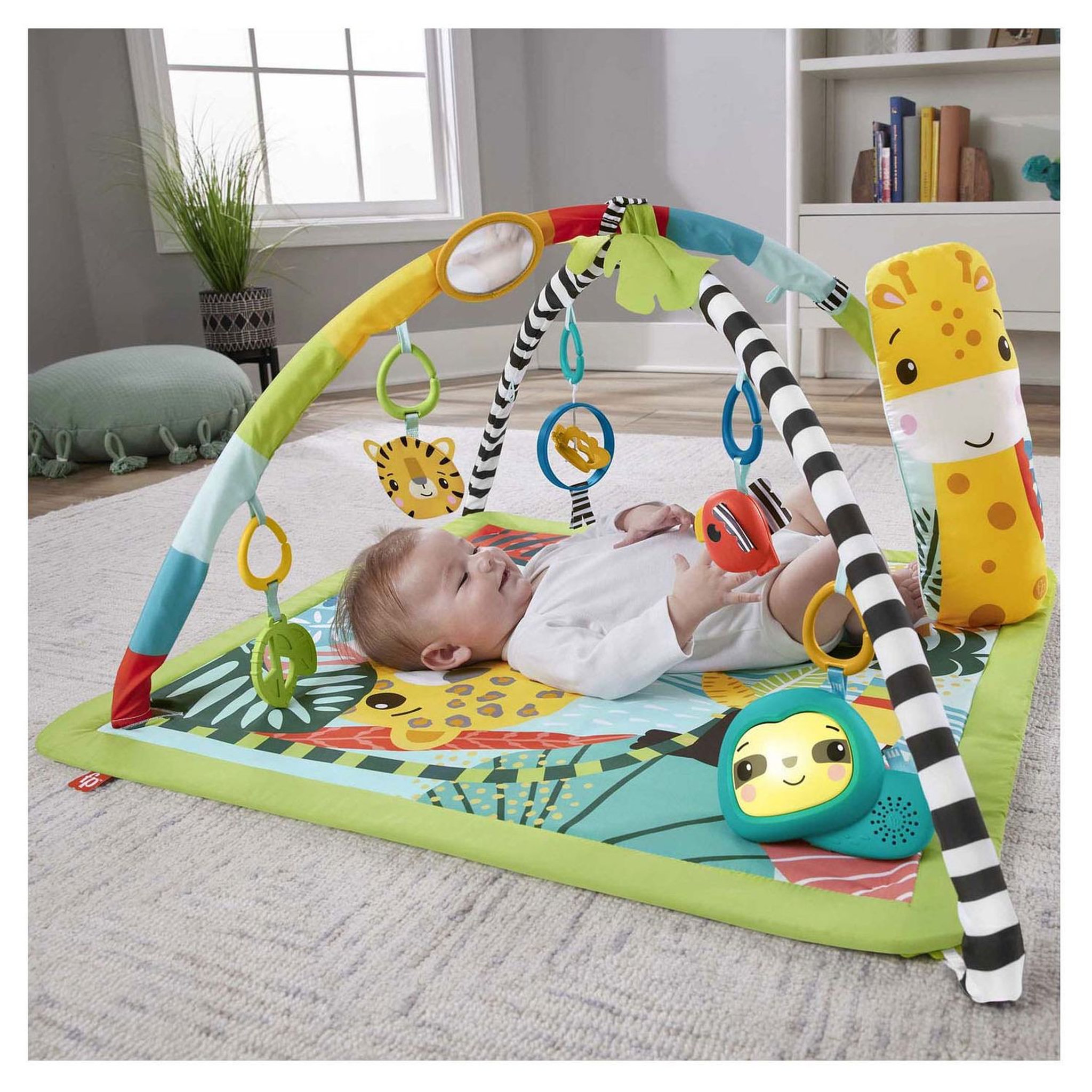 Voir la diapositive 2 : Fisher price Tapis d'éveil de la jungle 2.0