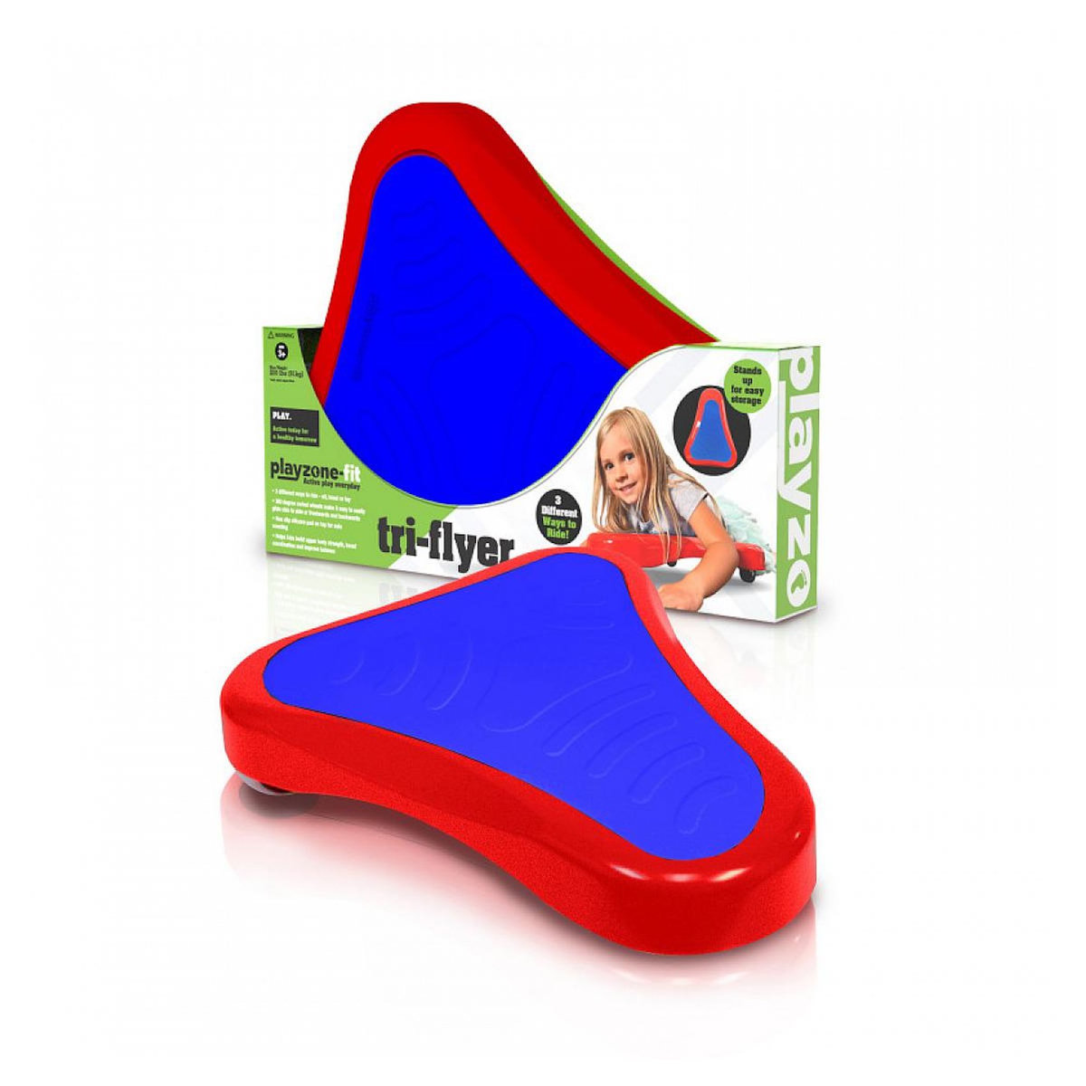 Icare Playzone-Fit Tri-Flyer (Planche À Roulette D'intérieur)