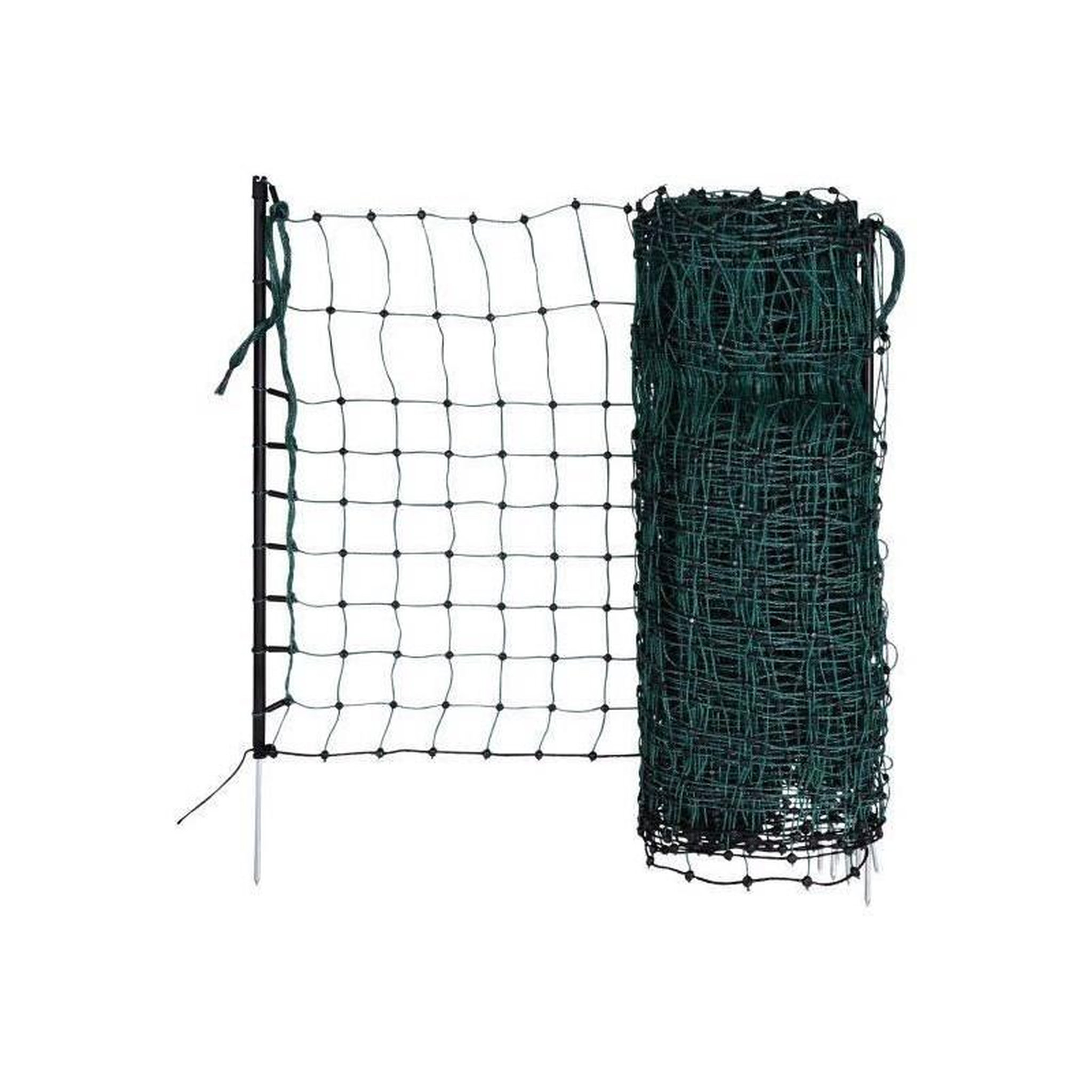 Voir la diapositive 1 : KERBL RabbitNet - KERBL - 25 m - 65 cm - Double pointe - Vert