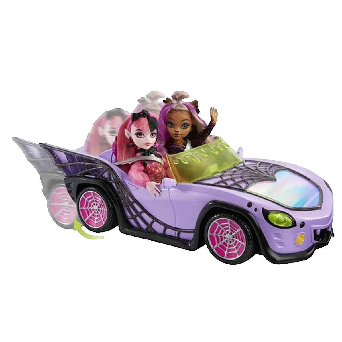 MATTEL Véhicule Cabriolet Monster High Mattel violet effrayant