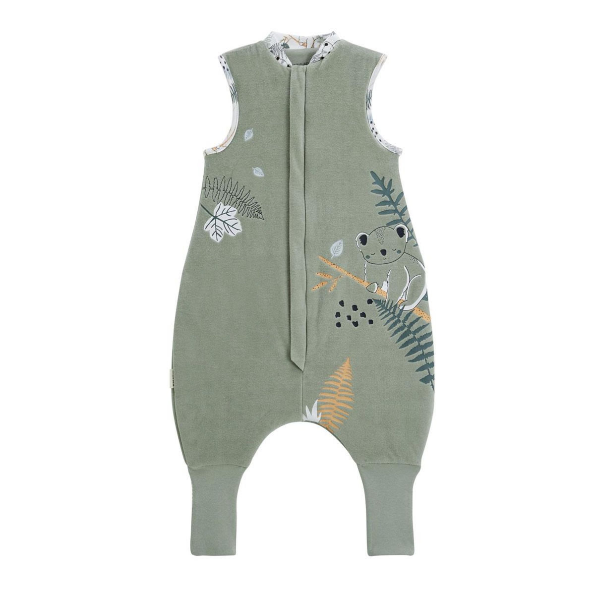 Petit Béguin Turbulette TOG 2 en velours avec pieds retroussables Noah