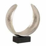 Paris Prix Lune Déco en Métal  Glenda  26cm Argent