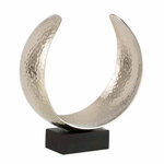 Paris Prix Lune Déco en Métal  Glenda  26cm Argent
