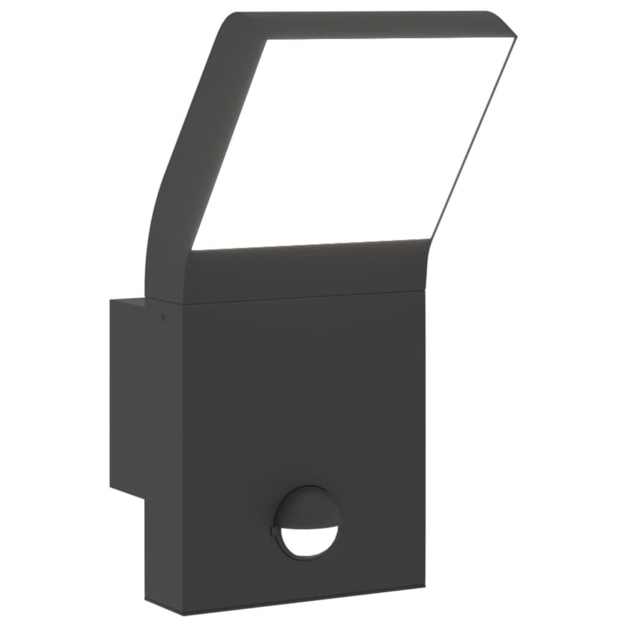 Voir la diapositive 2 : VIDAXL Applique murale LED d'exterieur avec capteurs noir