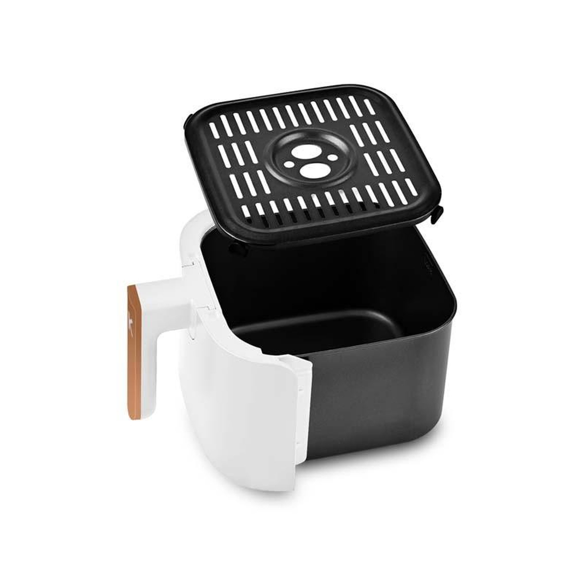 Voir la diapositive 4 : KITCHENCOOK Kitchencook - Airmed4 - Blanc - Friteuse Sans Huile - 4 L - 1400 W