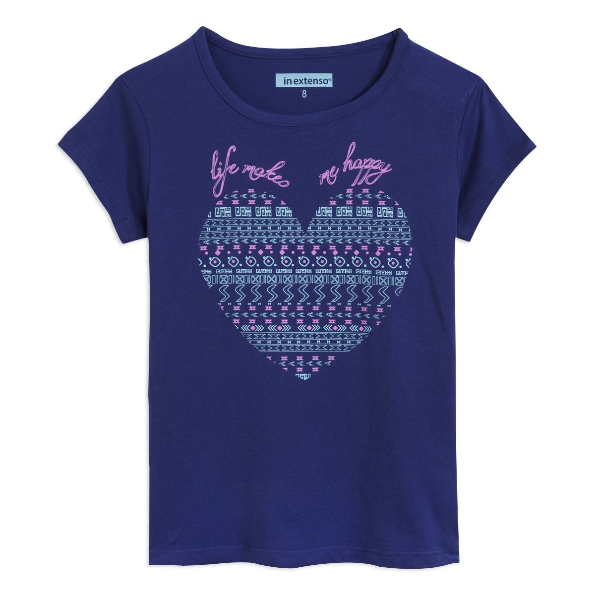 IN EXTENSO Tee-shirt manches courtes fille