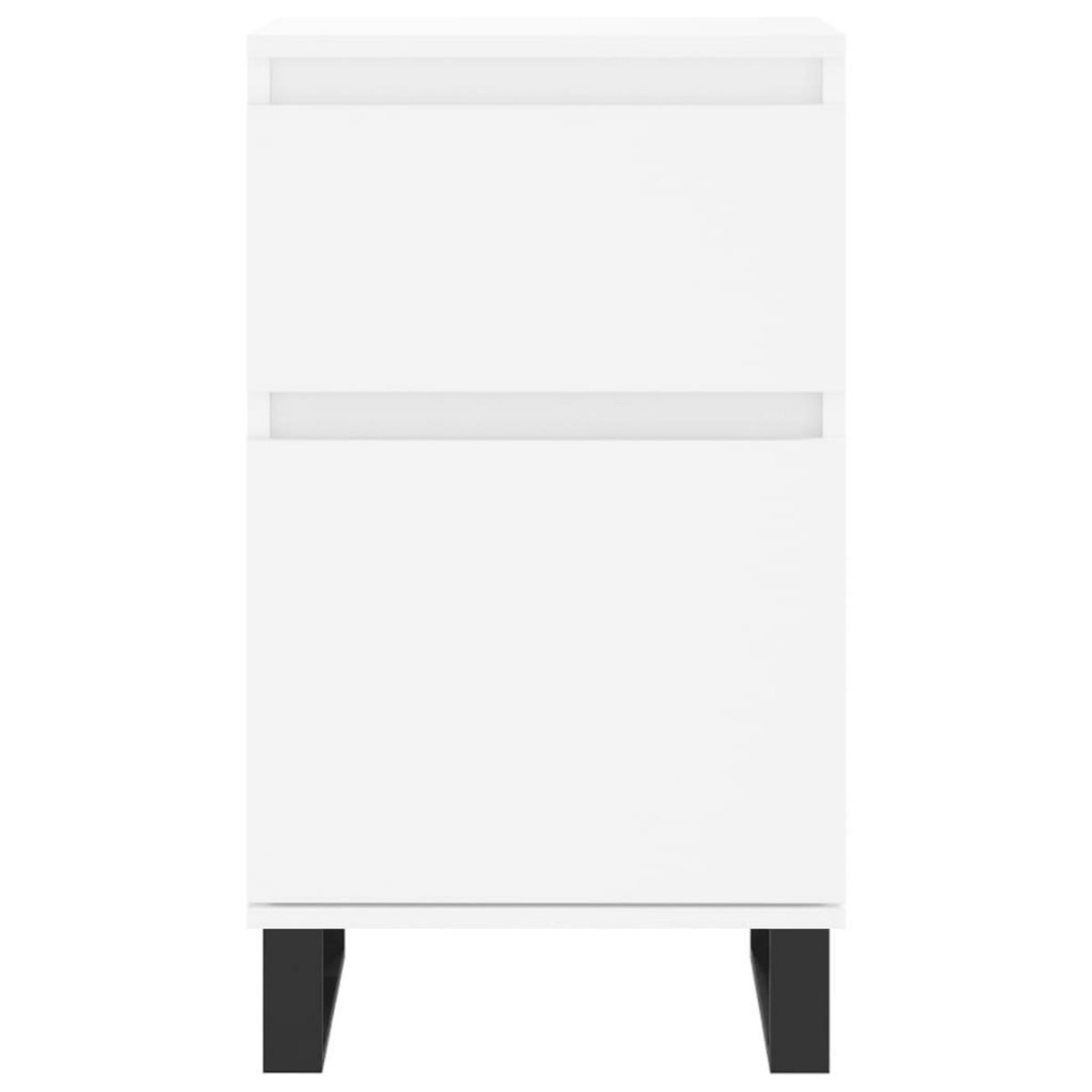 VIDAXL Buffet blanc 40x35x70 cm bois d'ingenierie