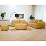 Voir la diapositive 5 : BEST MOBILIER Mahina - canapé droit 2 places - en tissu bouclette