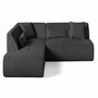 Voir la diapositive 1 : LISA DESIGN Onyx - canapé modulable d'angle gauche - 5 places - en velours côtelé