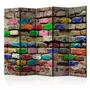 Paris Prix Paravent 5 Volets  Colourful Bricks  172x225cm