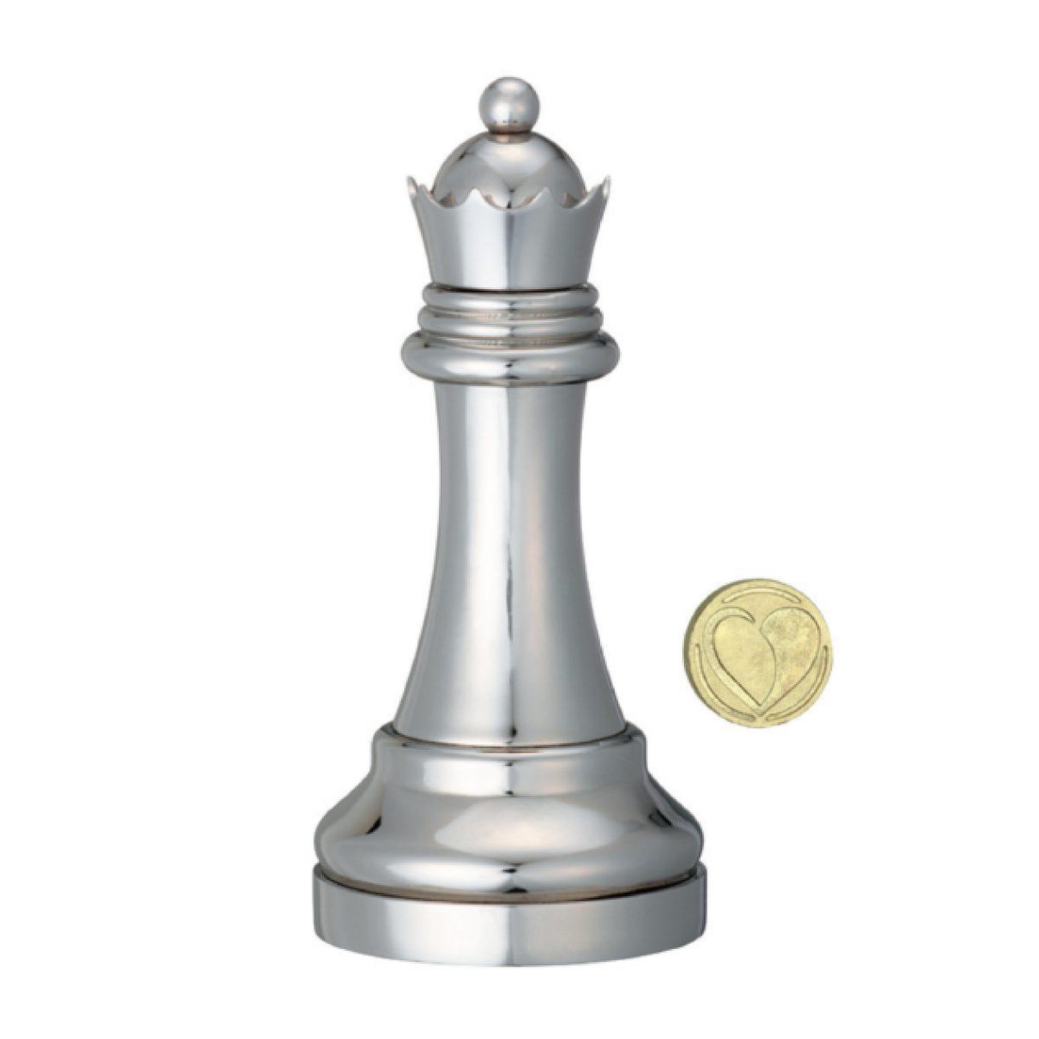 Gigamic Casse tete huzzle : chess queen silver queen