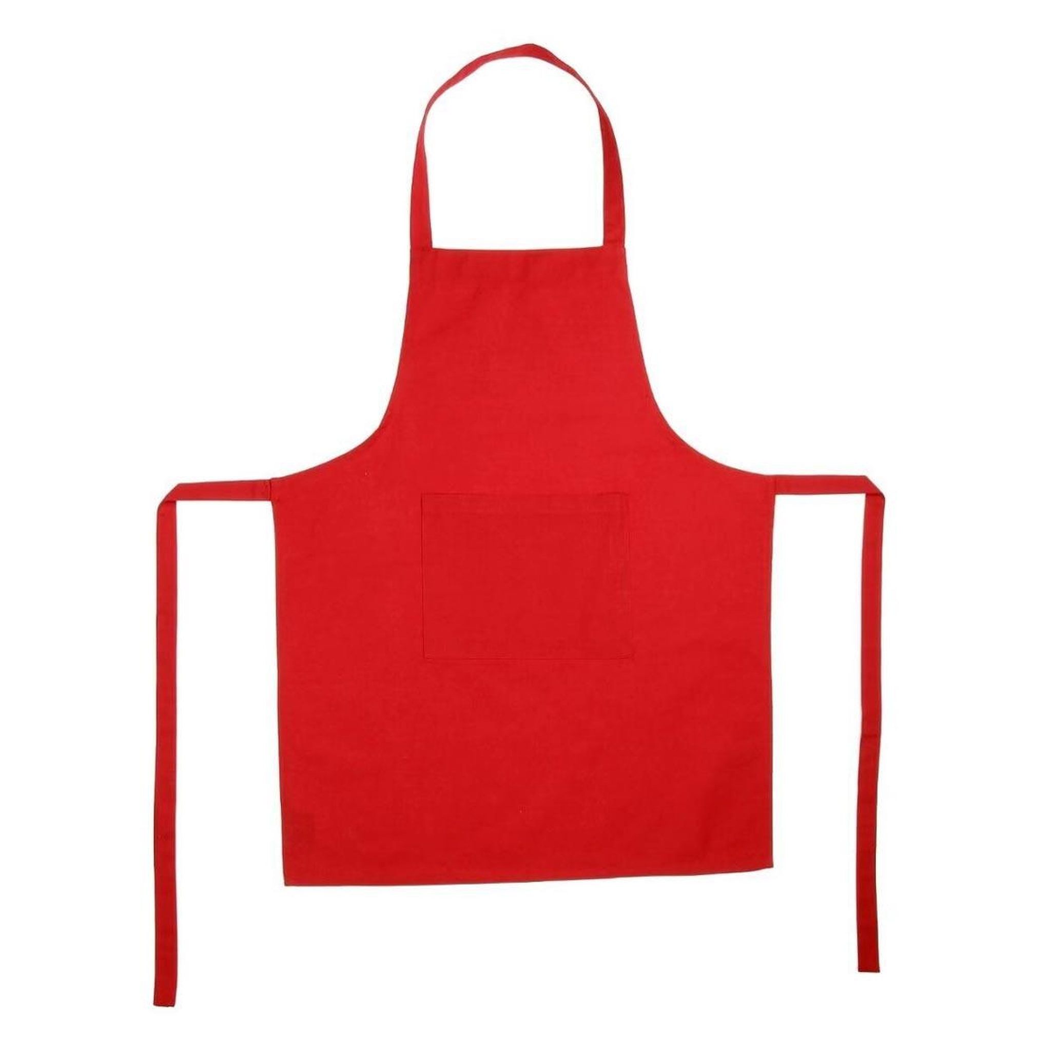 Voir la diapositive 1 : ATMOSPHERA Tablier de Cuisine  Coton  80cm Rouge