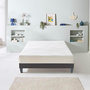 Voir la diapositive 2 : BELLECOUR BELLECOUR LITERIE | Ensemble VOSGES | Matelas Mousse Haute Densité + Sommier Bois