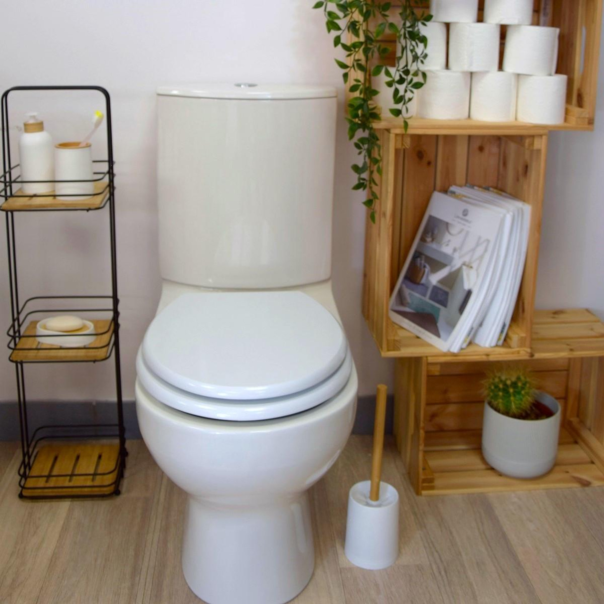 Voir la diapositive 3 : GUY LEVASSEUR Abattant wc uni pureline