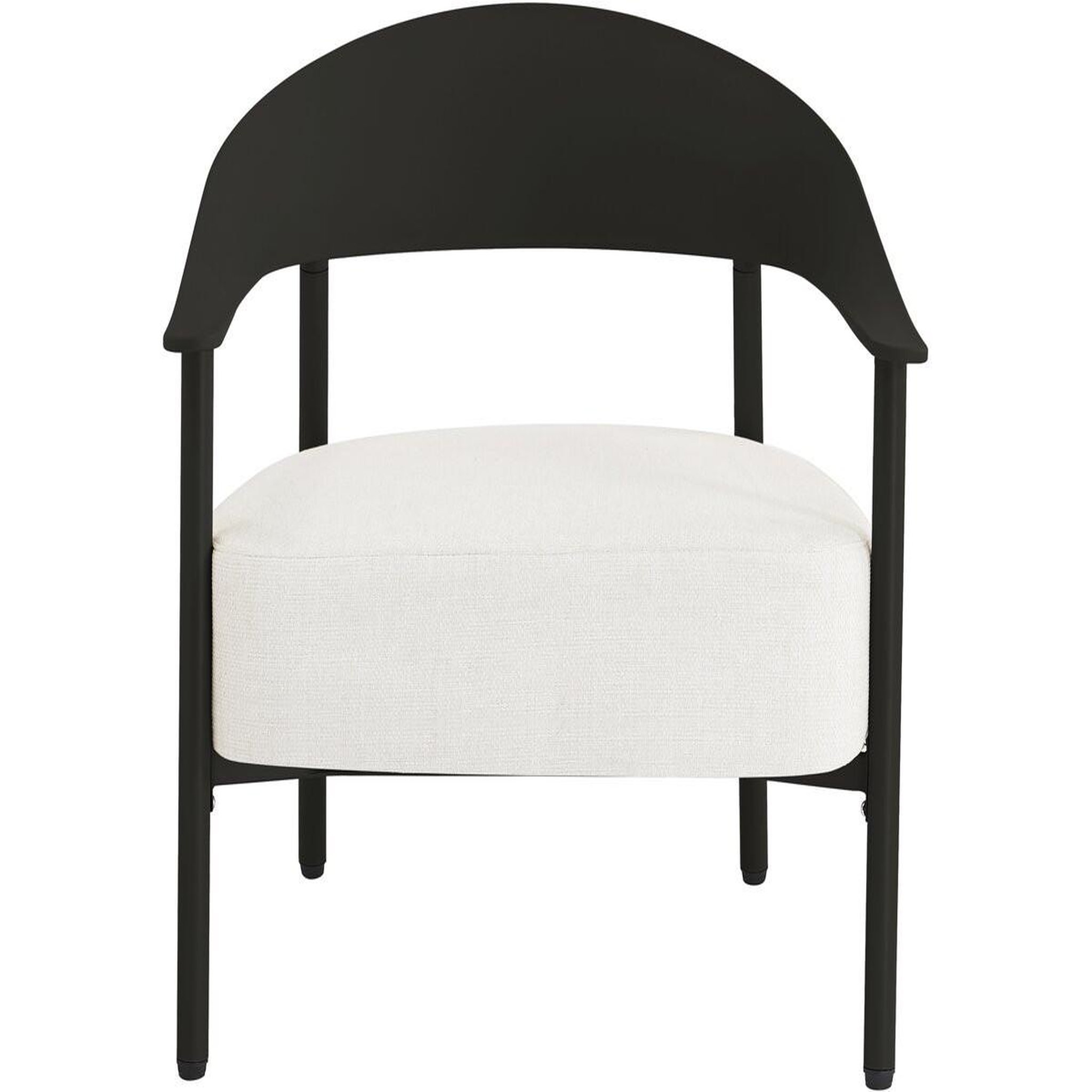 Voir la diapositive 4 : Habitat et Jardin Lot de 2 fauteuils de jardin en plastique et en métal  céora  - noir