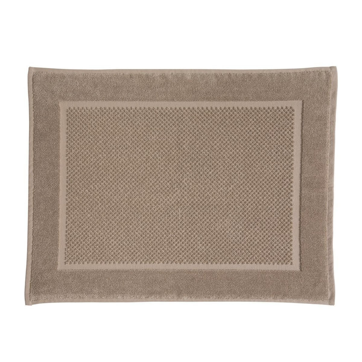 GUY LEVASSEUR Tapis de bain uni en coton éponge Oeko-Tex 50x70cm