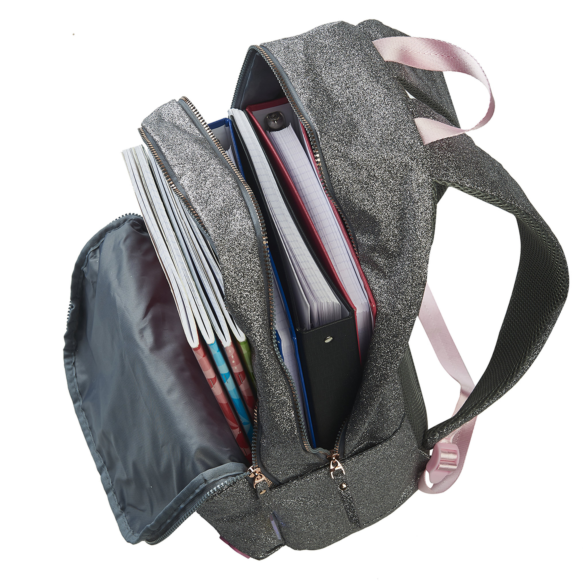 Voir la diapositive 4 : KID'ABORD Sac à dos 2 compartiments gris MARSHMALLOW BRIGHT