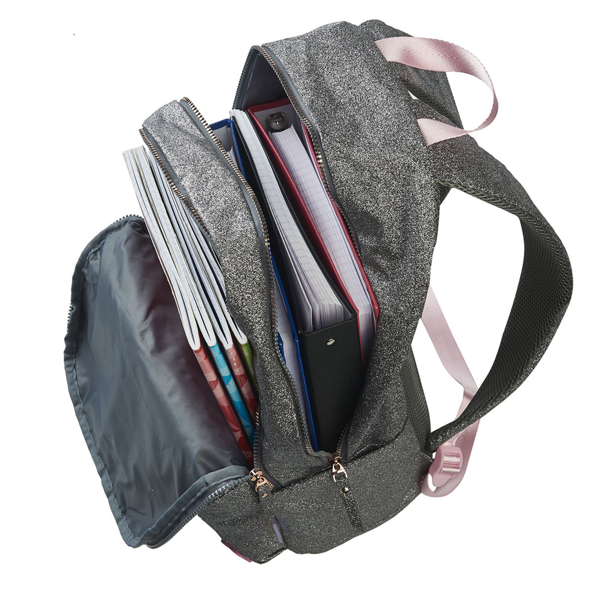 KID'ABORD Sac à dos 2 compartiments gris MARSHMALLOW BRIGHT