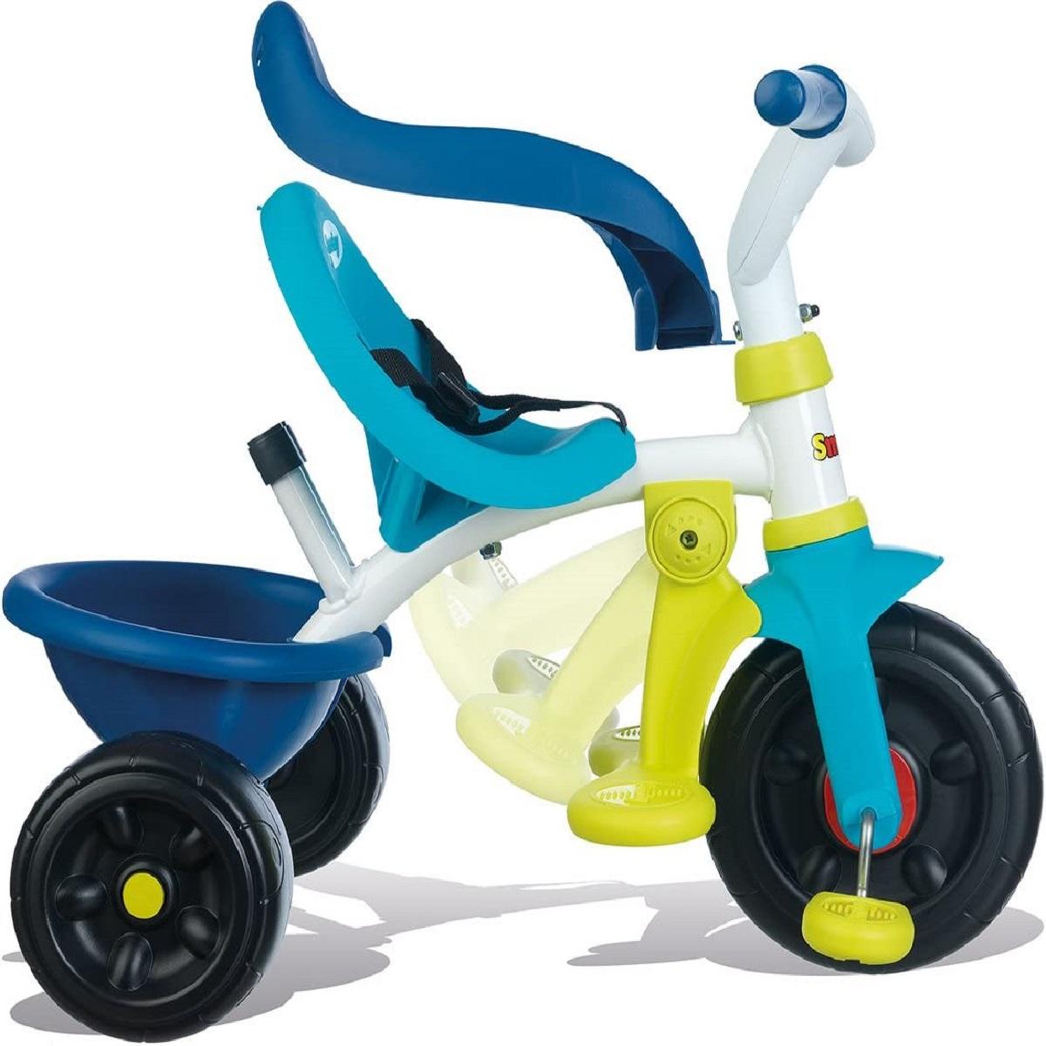 Voir la diapositive 3 : SMOBY Tricycle Be Fun confort mixte bleu