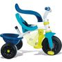 Voir la diapositive 3 : SMOBY Tricycle Be Fun confort mixte bleu