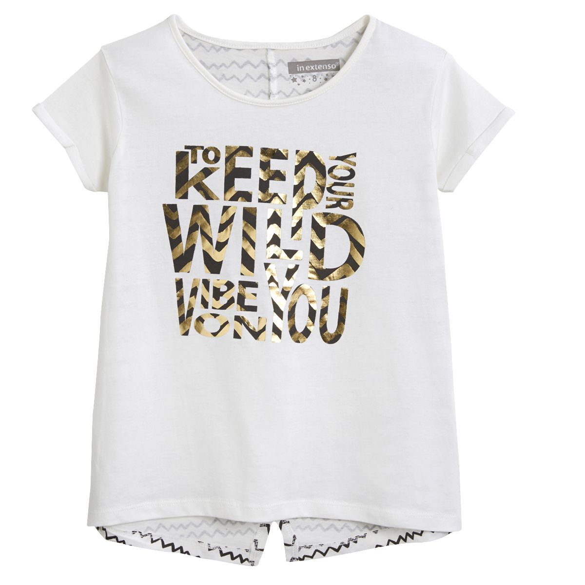 IN EXTENSO Tee-shirt manches courtes fille