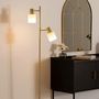 Voir la diapositive 5 : Paris Prix Lampadaire Design en Métal  Tais  143cm Or