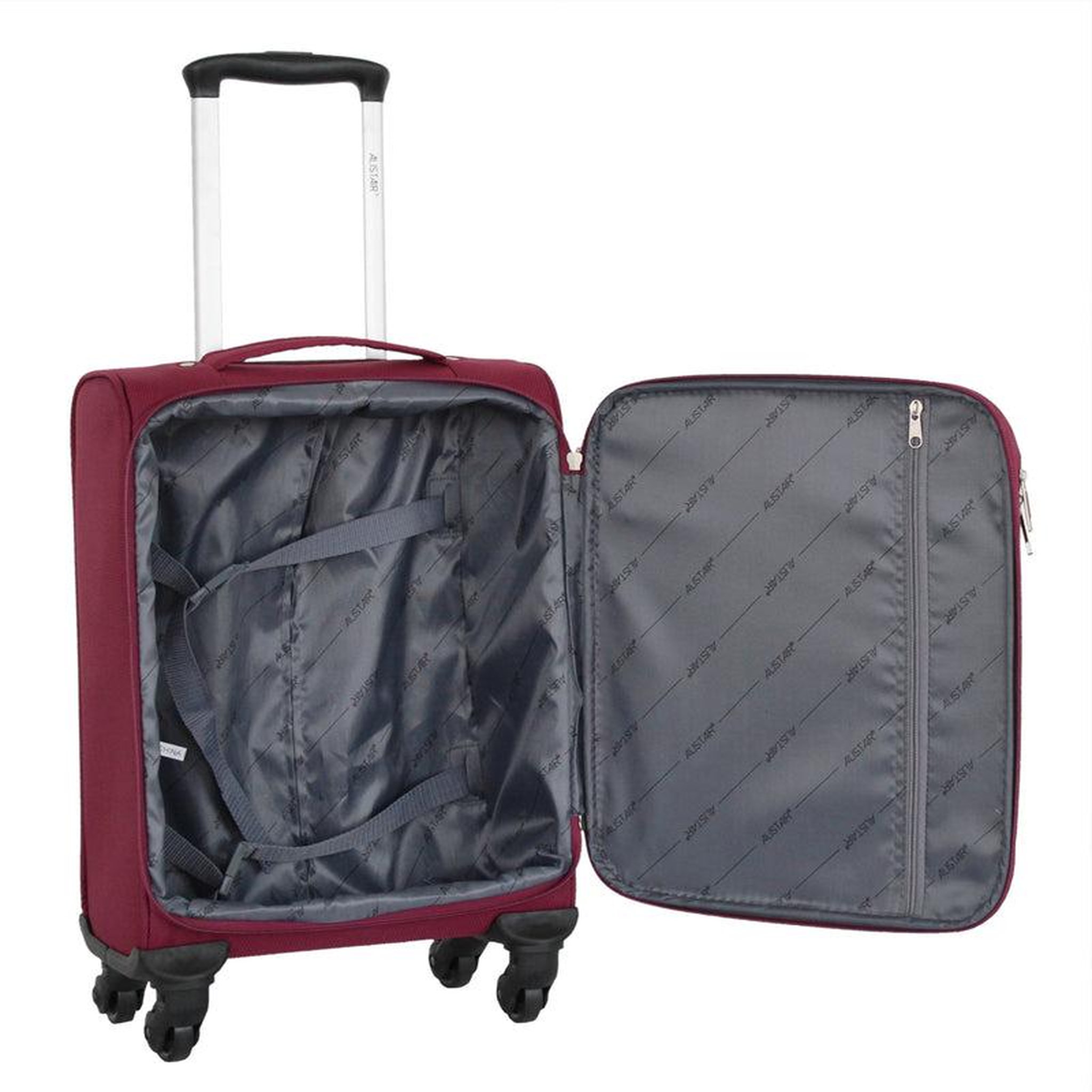 Voir la diapositive 4 : Alistair Valise cabine Alistair - Collection Breeze - 4 roues - Toile souple