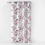 Paris Prix Rideau à Œillets  Velvet Flower  140x240cm Blanc