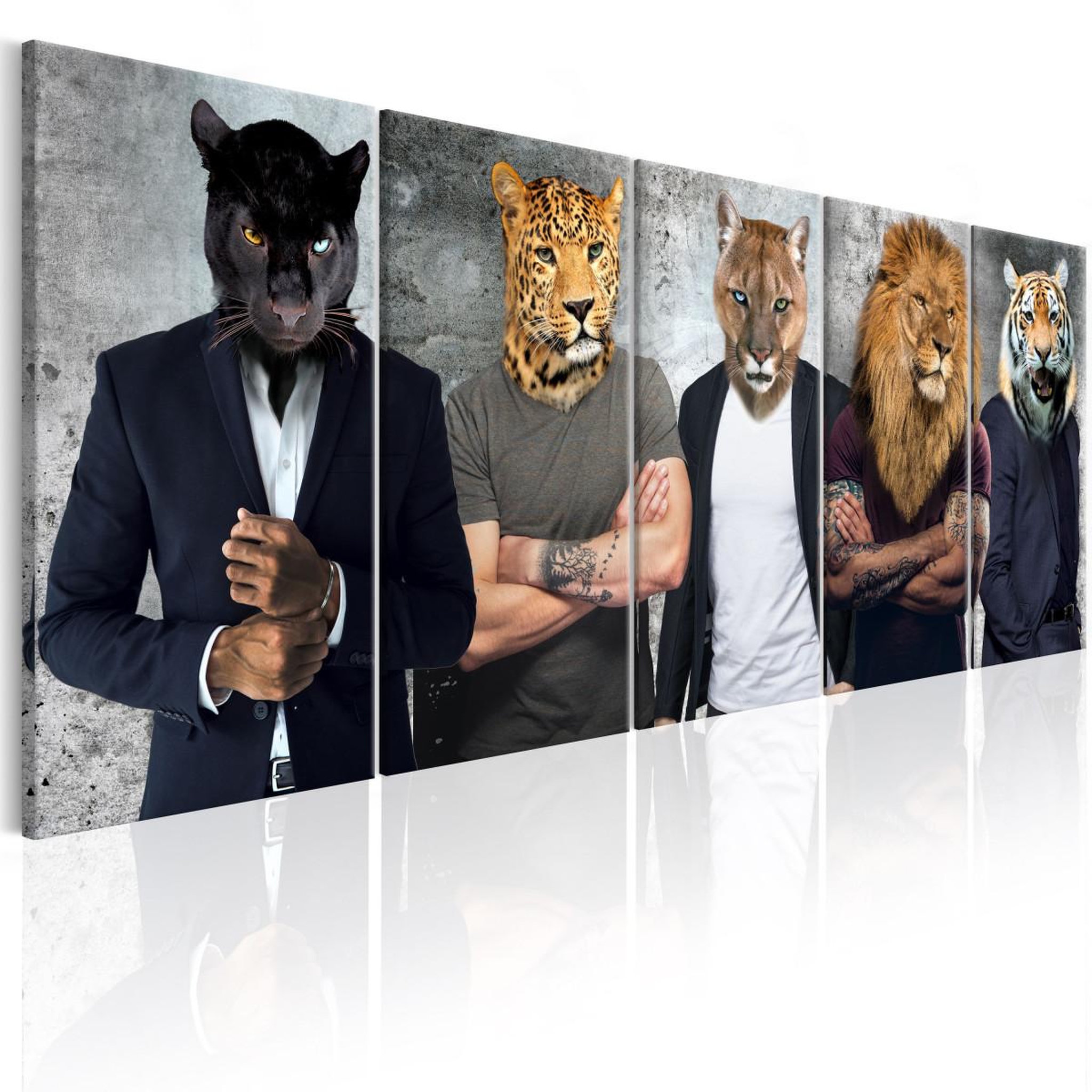Paris Prix Tableau imprimé  different faces. Coloris disponibles : Multicolore