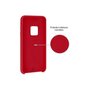IBROZ Coque Xiaomi Redmi Note 9S/Pro Silicone rouge