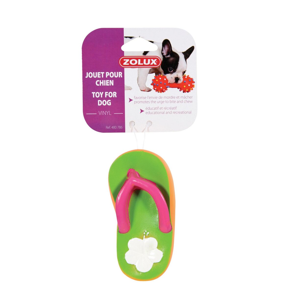 Zolux Jouet  Vinyle Tong 12 cm -  ZOLUX