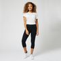 Voir la diapositive 1 : IN EXTENSO Legging court de sport noir femme