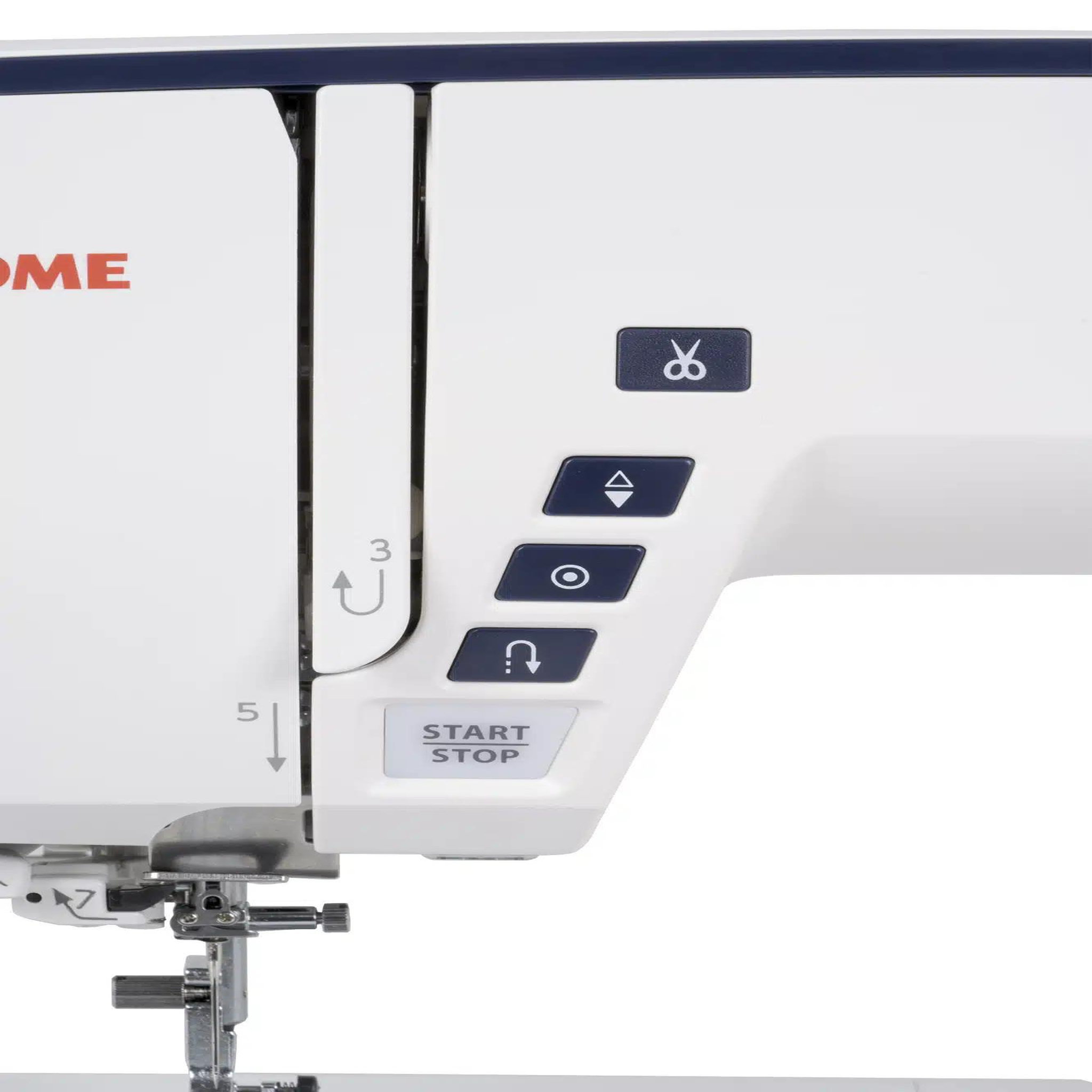 Voir la diapositive 4 : Janome Machine à coudre janome skyline s5