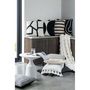 Voir la diapositive 5 : Paris Prix Coussin Déco  Ligne  43x43cm Blanc & Noir