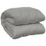 Voir la diapositive 2 : VIDAXL Couverture lestee Gris 135x200 cm 10 kg Tissu