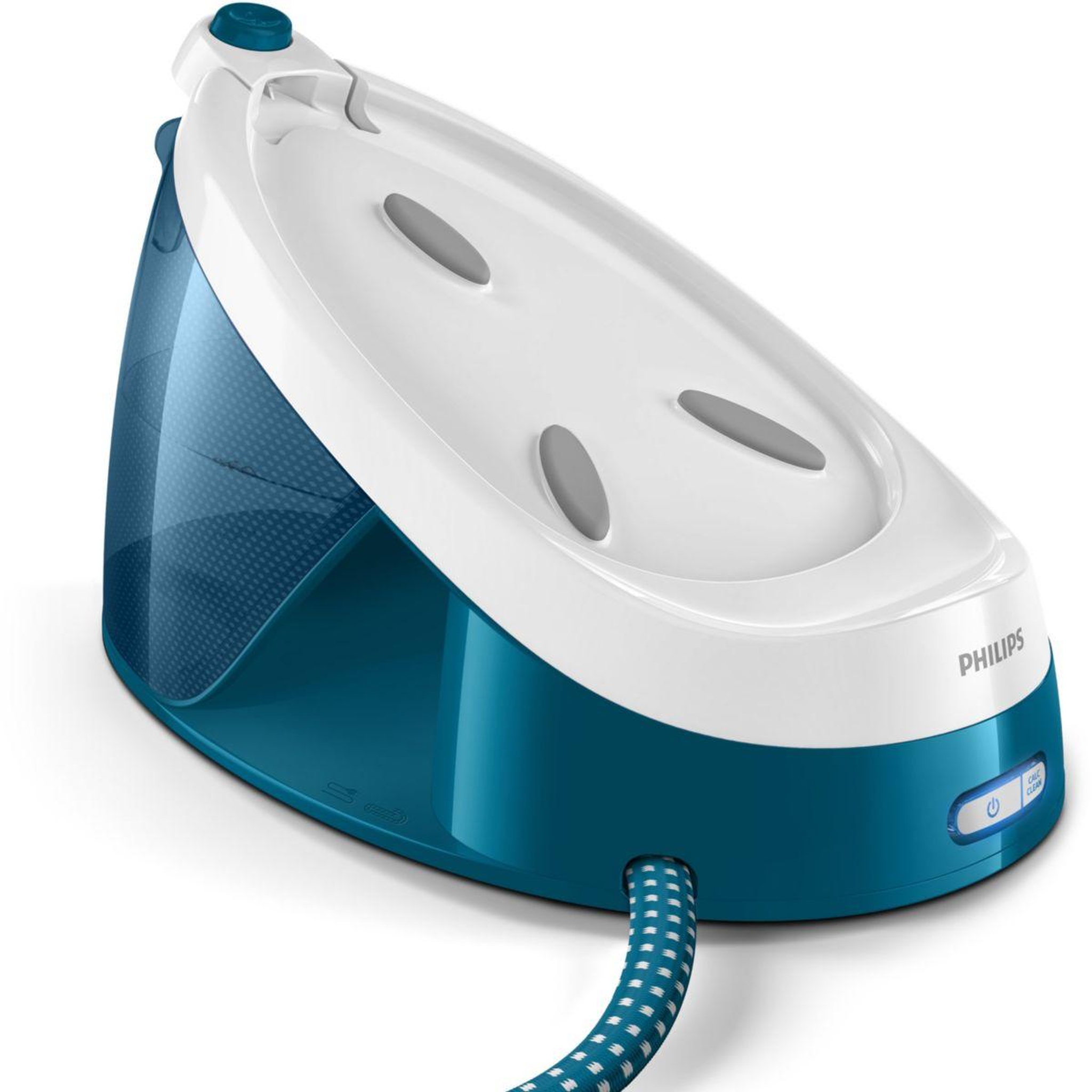 Voir la diapositive 3 : Philips Centrale vapeur GC6840/20 bleu 1,3L