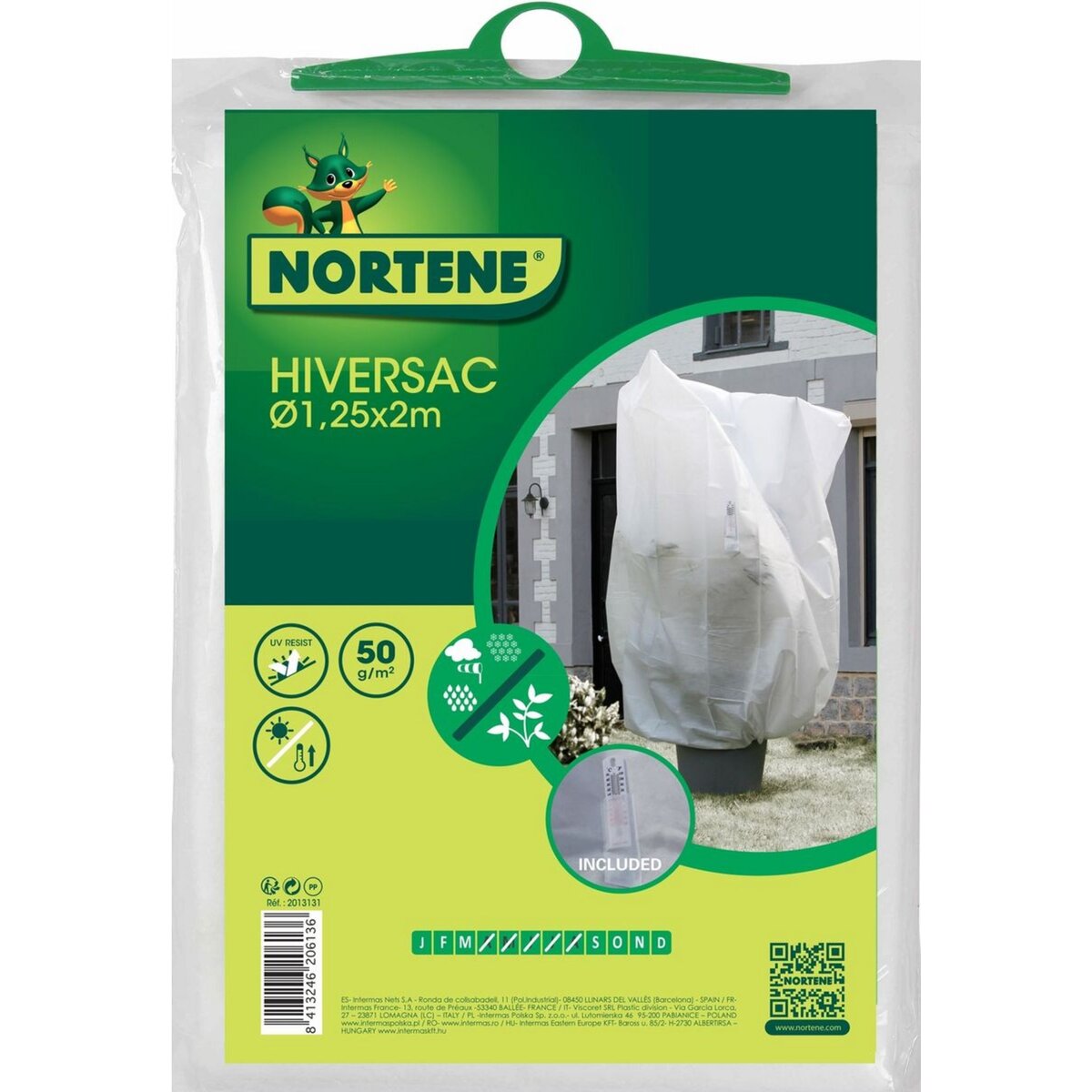 Nortene Housse d'hivernage  Hiversac  - 50 g/m2