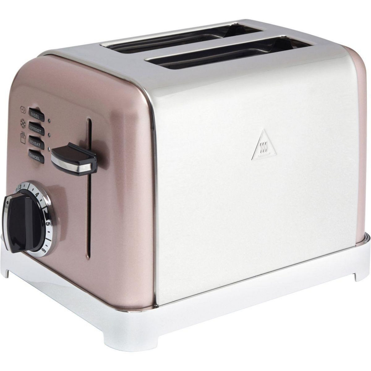 Cuisinart Grille-pain CPT160PIE 2 tranches Vintage Rose