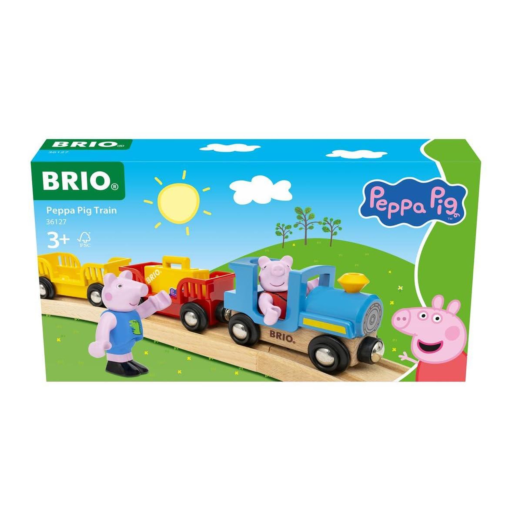 Brio 36127 Train Peppa Pig - à partir de 3 ans