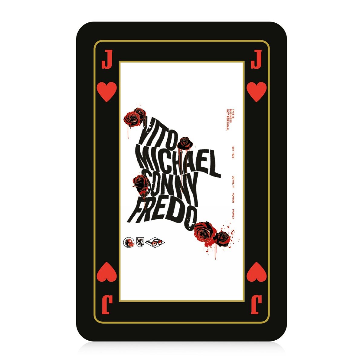  WINNING MOVES Jeu de 54 cartes le Parrain