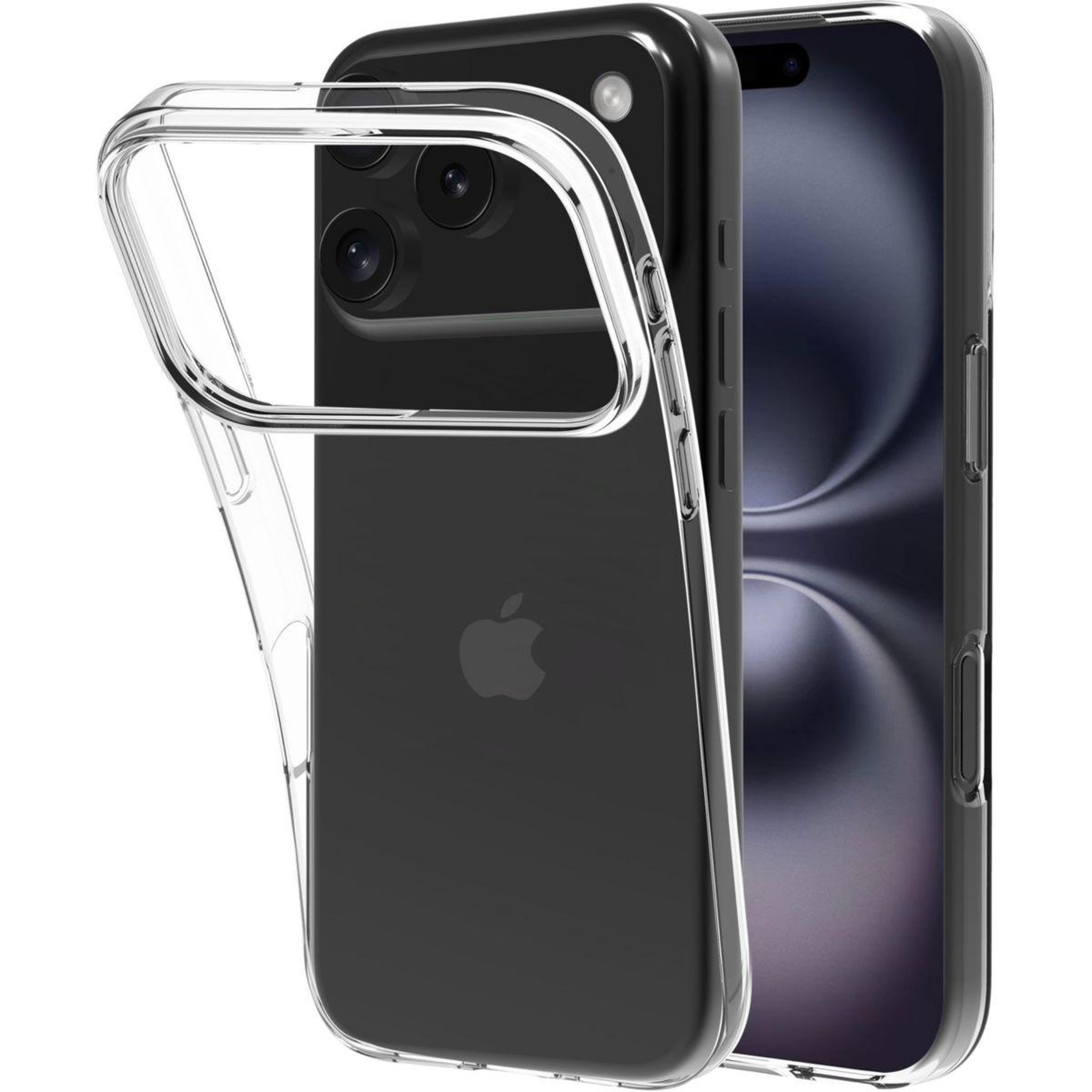 Voir la diapositive 3 : ESSENTIEL B Pack iPhone 17 Pro coque + verre trempé X2