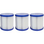 Habitat et Jardin Lot de 3 cartouches de filtration pour Spa gonflable