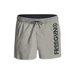 FREEGUN Boardshort court homme ceinture tout-élastiquée. Coloris disponibles : Gris