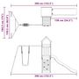 Voir la diapositive 6 : VIDAXL Aire de jeux d'exterieur bois de pin massif