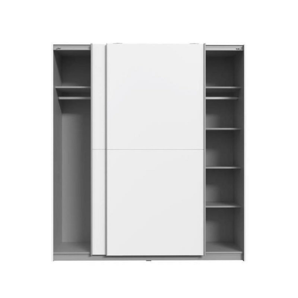 FINLANDEK FINLANDEK Armoire de chambre ULOS style contemporain blanc - L 170,3 cm