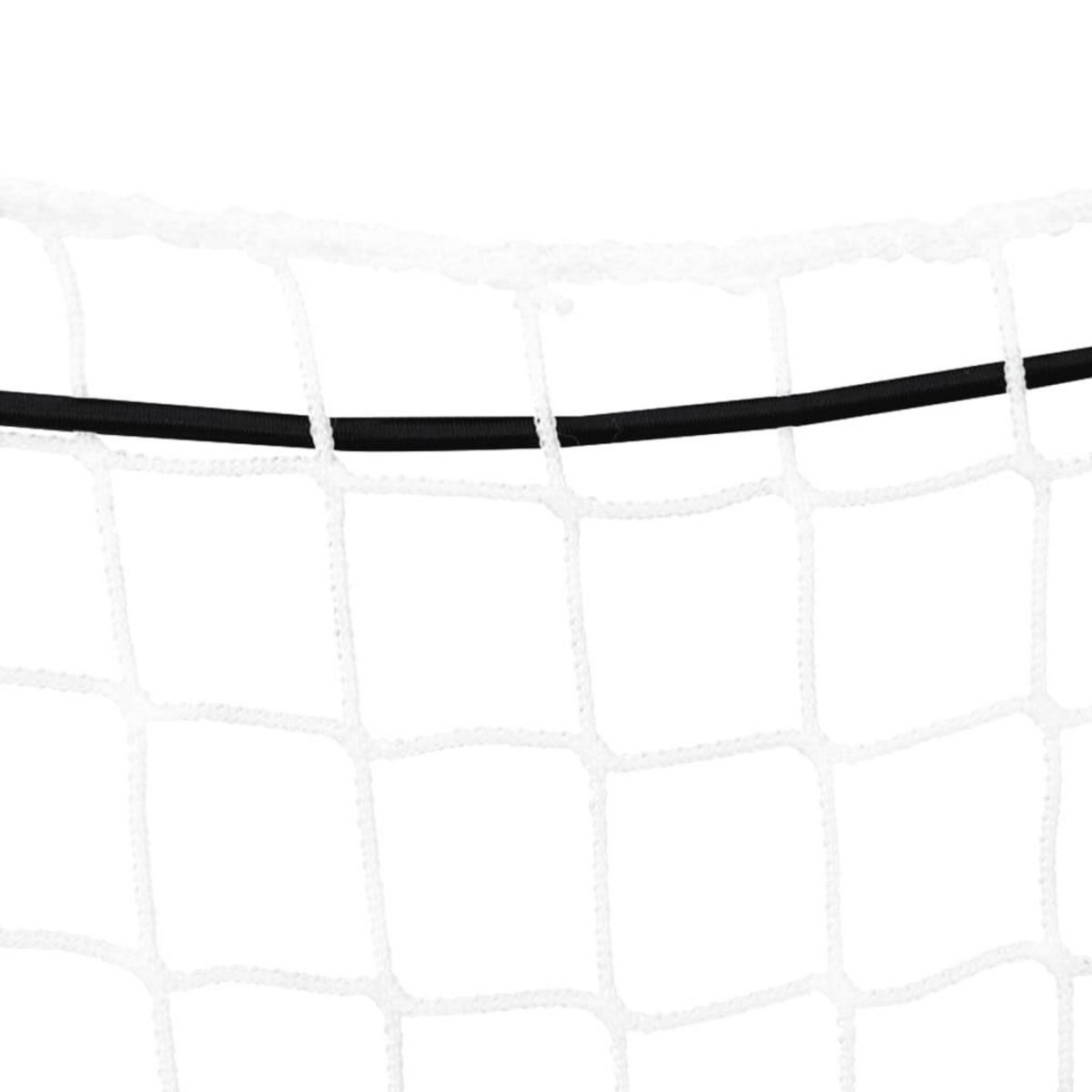 VIDAXL Filet pour remorque avec corde elastique blanc 6x3 m PP