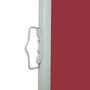 Voir la diapositive 4 : VIDAXL Auvent lateral retractable de patio 600x160 cm rouge